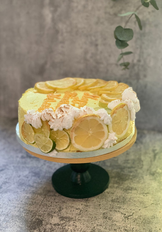 keto lemon gluten free  cake