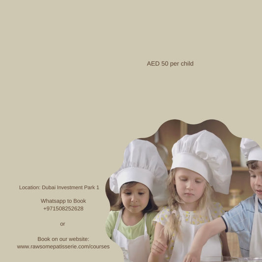 Детский урок кулинарии и выпечки