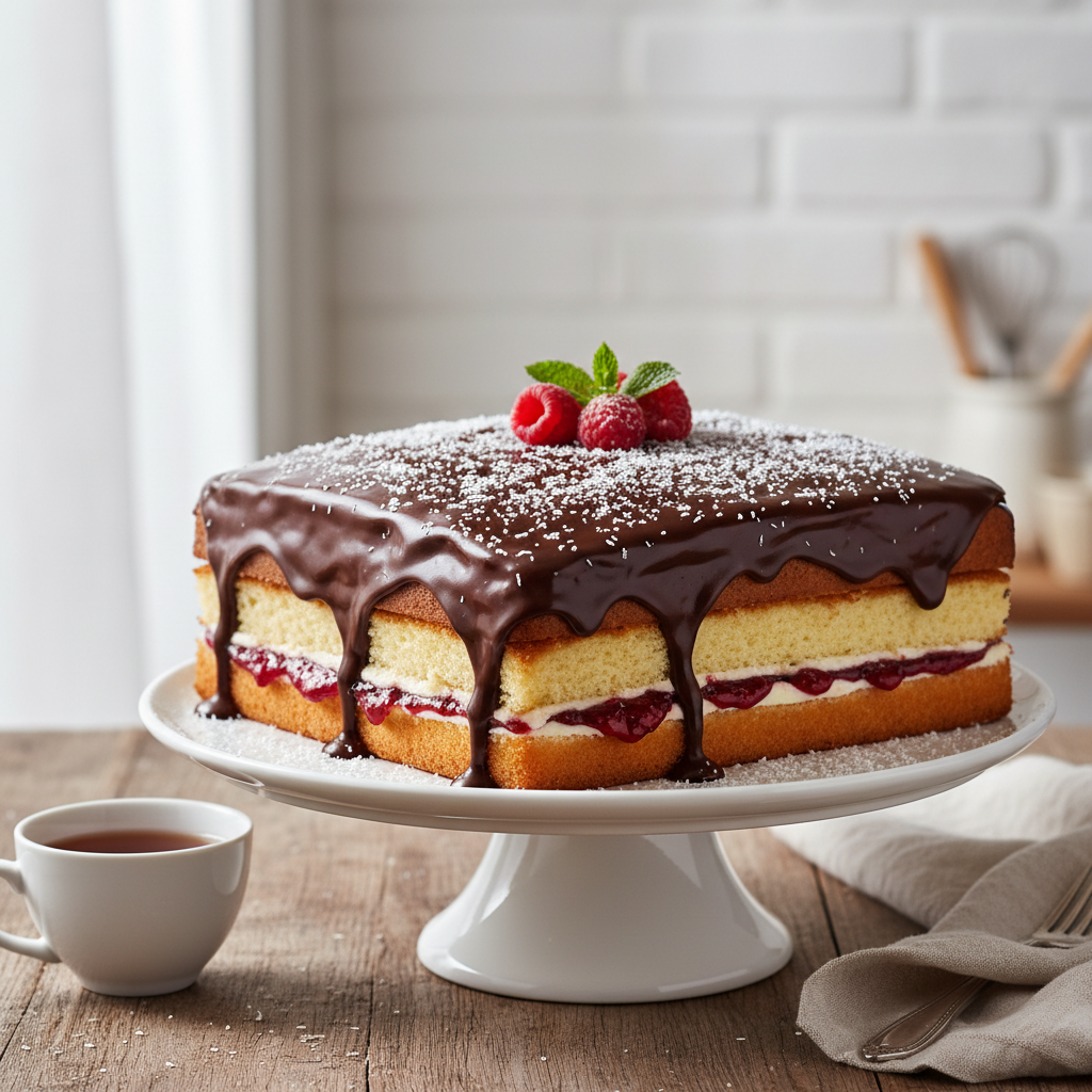 Gluten-free Lamington Cake
