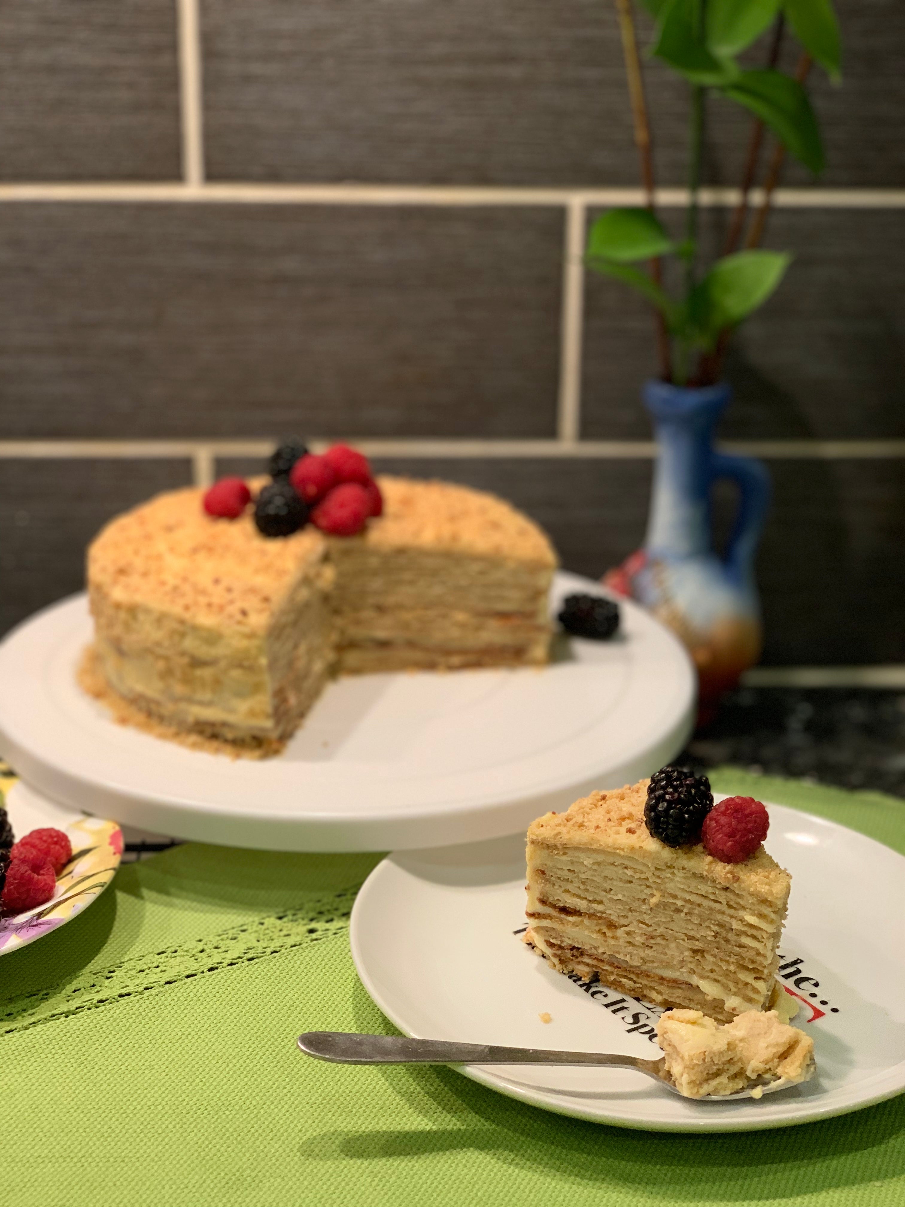 Vegan “Honey” Cake