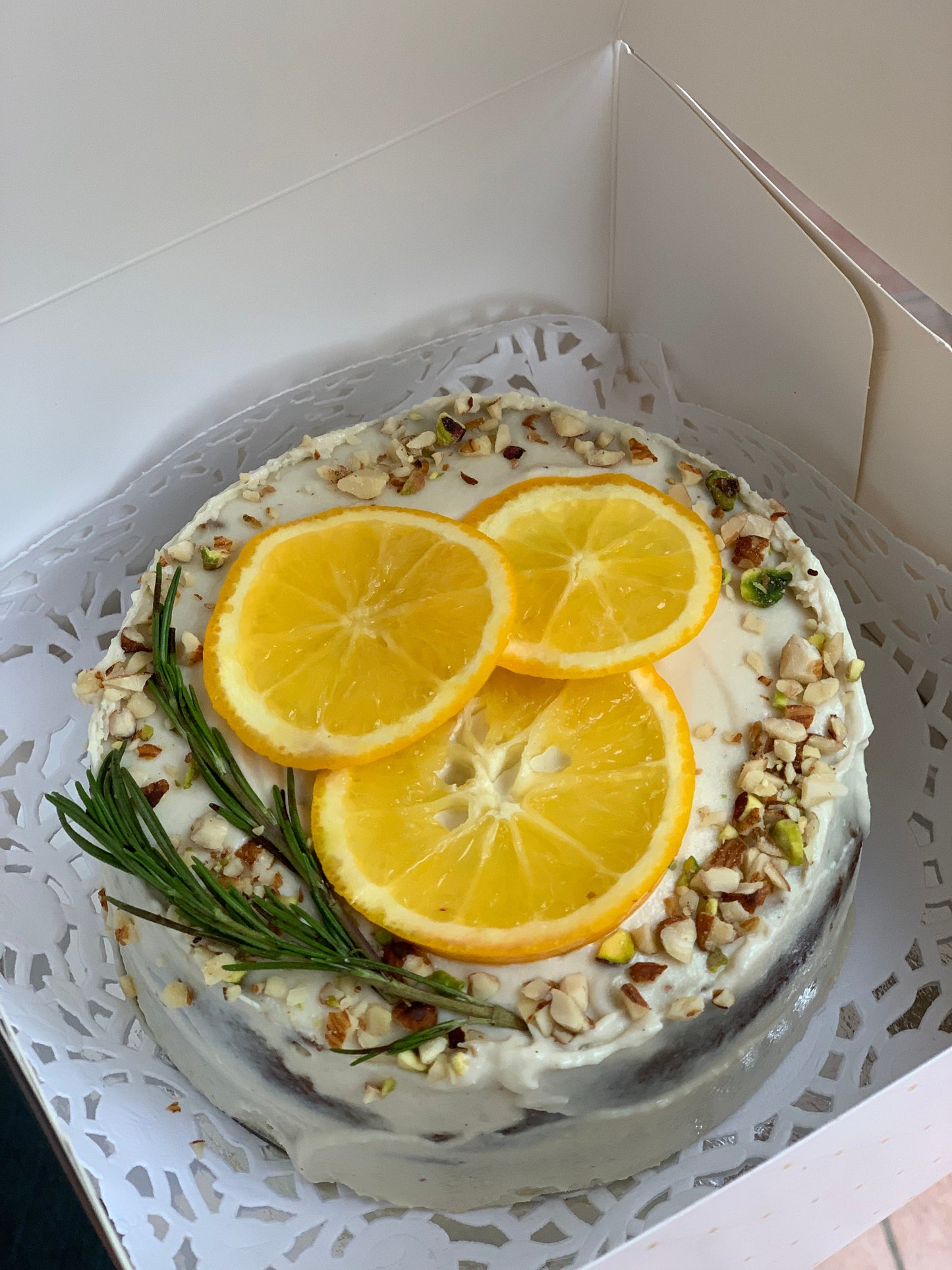 Vegan Carrot Orange Cake