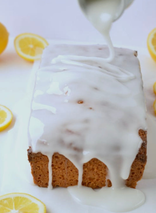 Кето-ванильный пирог с прудом
