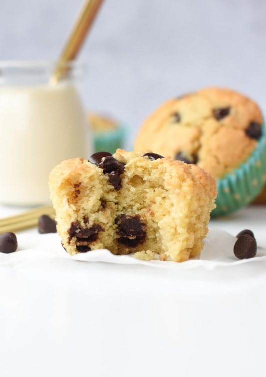 Keto Chocolate chip dairy free muffins
