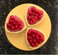Raw Vegan Keto Raspberry Tarts