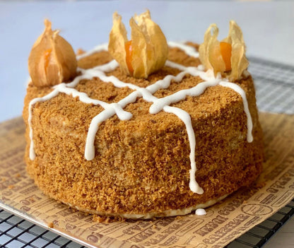 Gluten-free Vegan “Honey” Cake