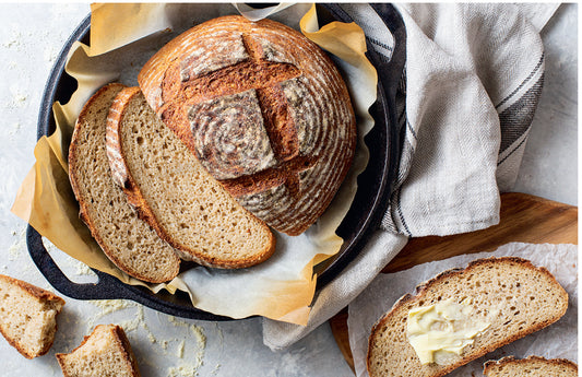 Gluten-free Vegan Artisan Dark Loaf