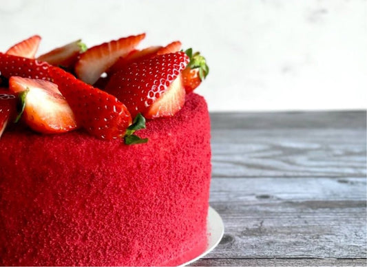 Веганский торт «Красный бархат»