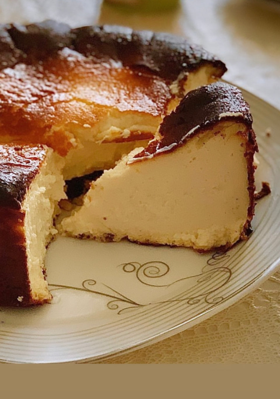 San Sebastián Keto Cheesecake