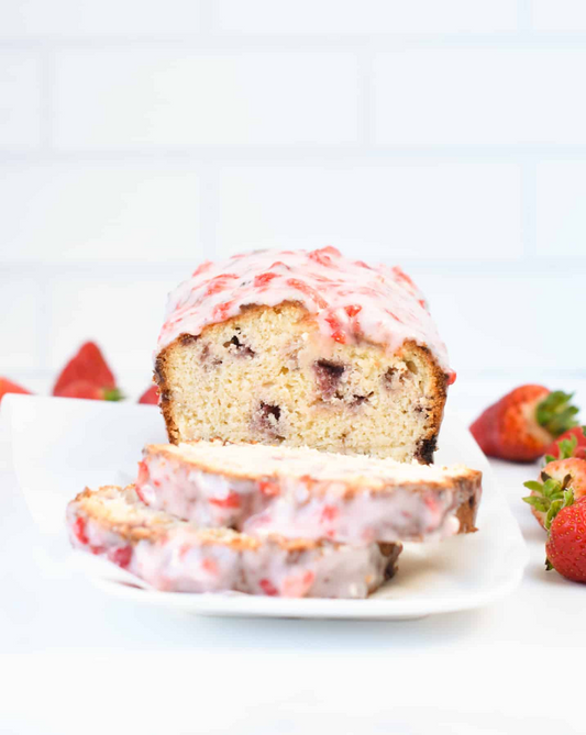 Keto GF Strawberry bread