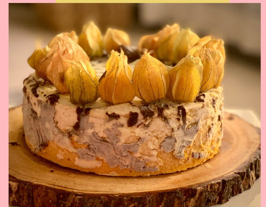 Raw Vegan Mango Lemon Cake
