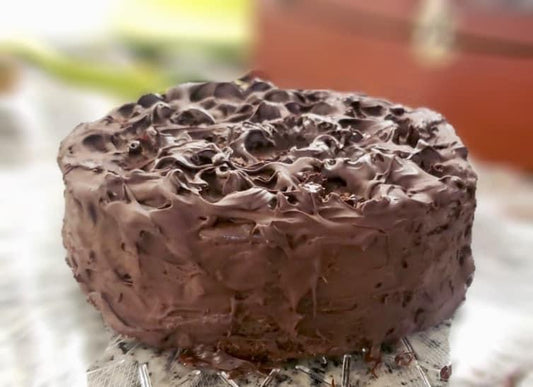 Gluten-free Vegan Chocolate Strawberry Cake