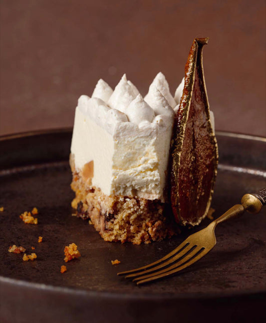 Low calorie/high protein Blue cheese & Pear Cheesecake