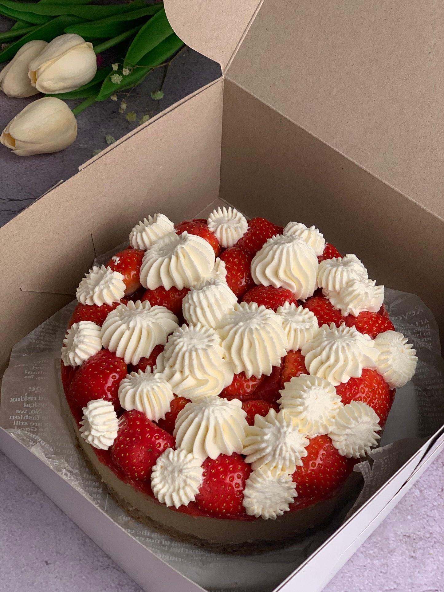 Vegan New York cheesecake