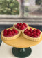 Raw Vegan Keto Raspberry Tarts