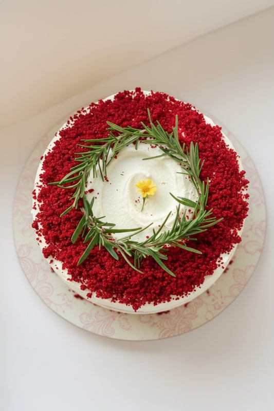 Christmas Red Velvet Cake