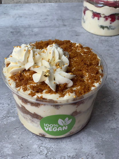 Gluten-free Vegan Honey cake in a cup