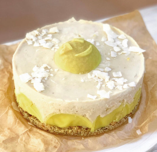 Raw Vegan Mango Coconut Cake