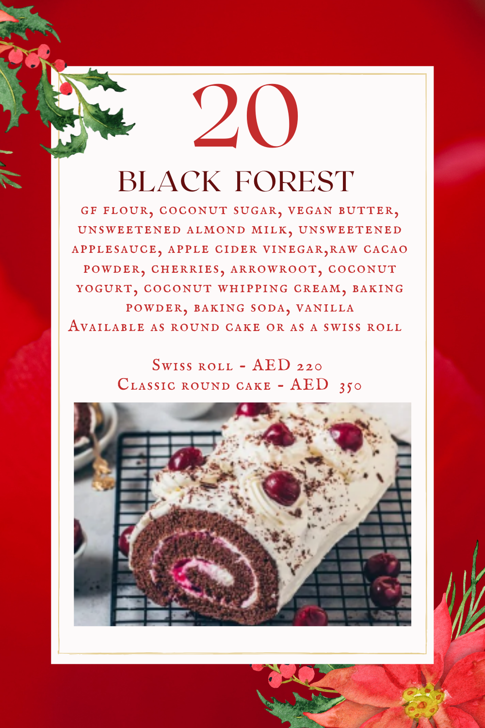 Vegan Black-forest Roll