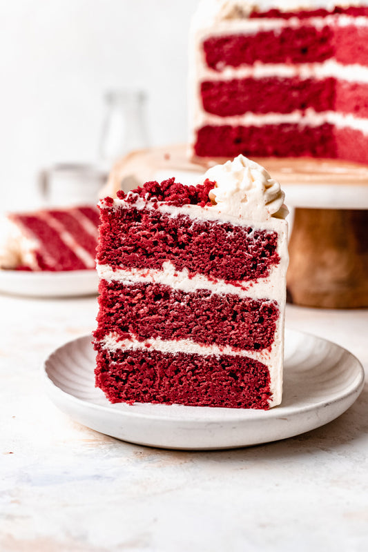 Keto red velvet cake
