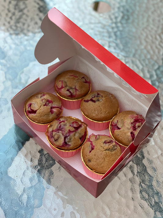 Vegan Cranberry Muffins