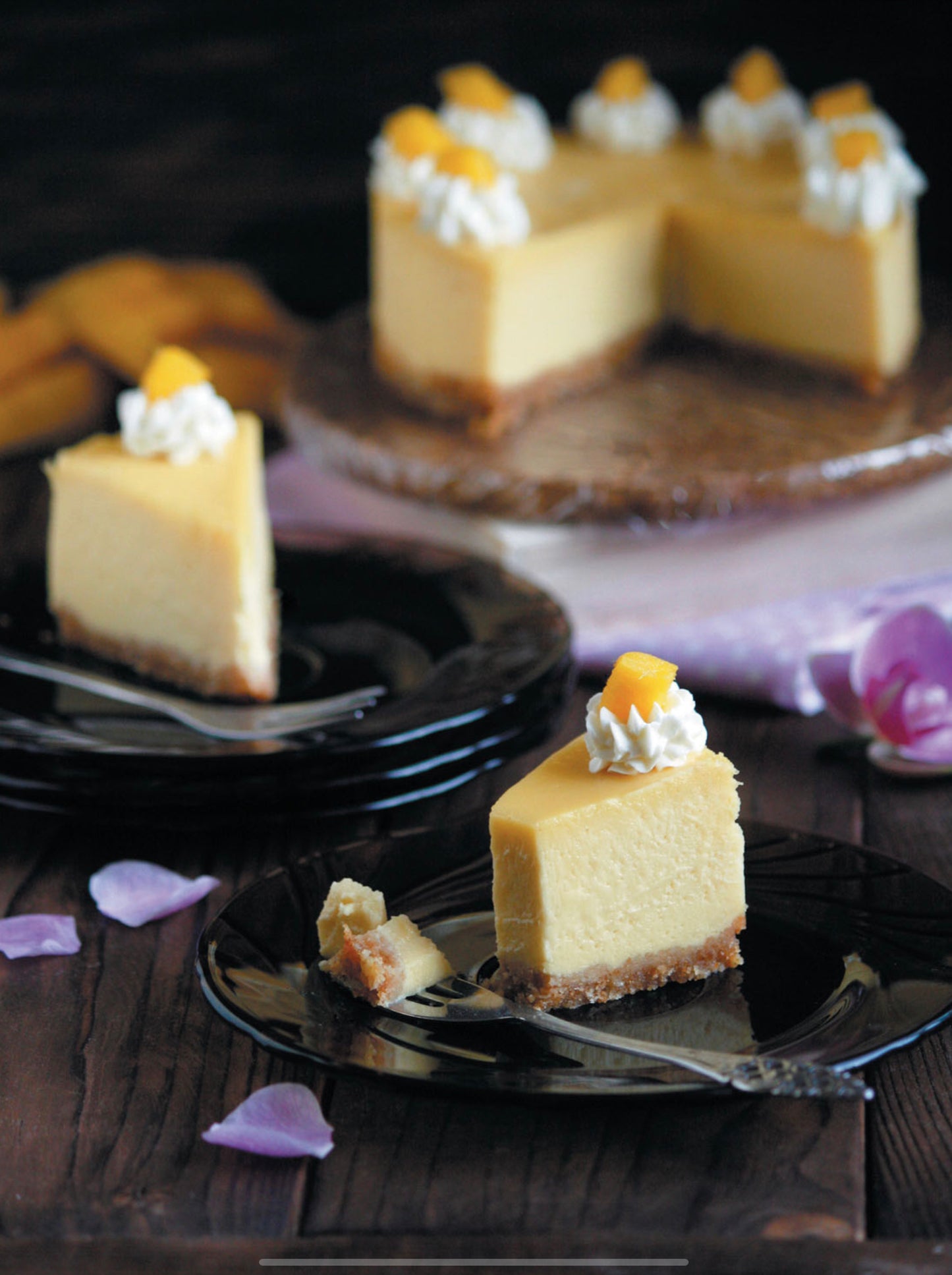 Mango cheesecake